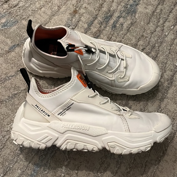 PALLADIUM Womens LOW TOPS | OFF-GRID LO NYL Star White | Size 7.5 - Picture 7 of 14